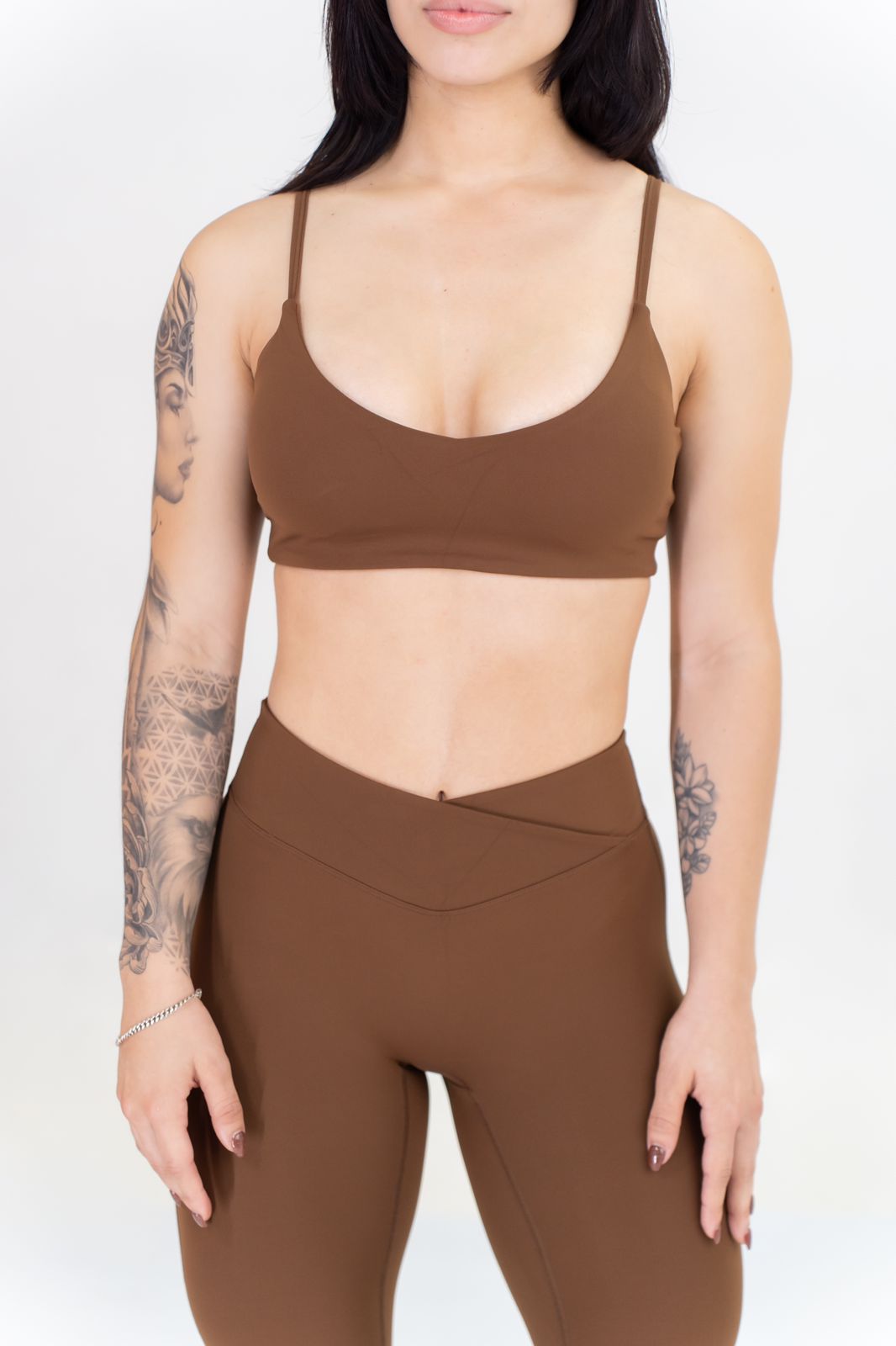 Set Aurora leggins y top sin manga