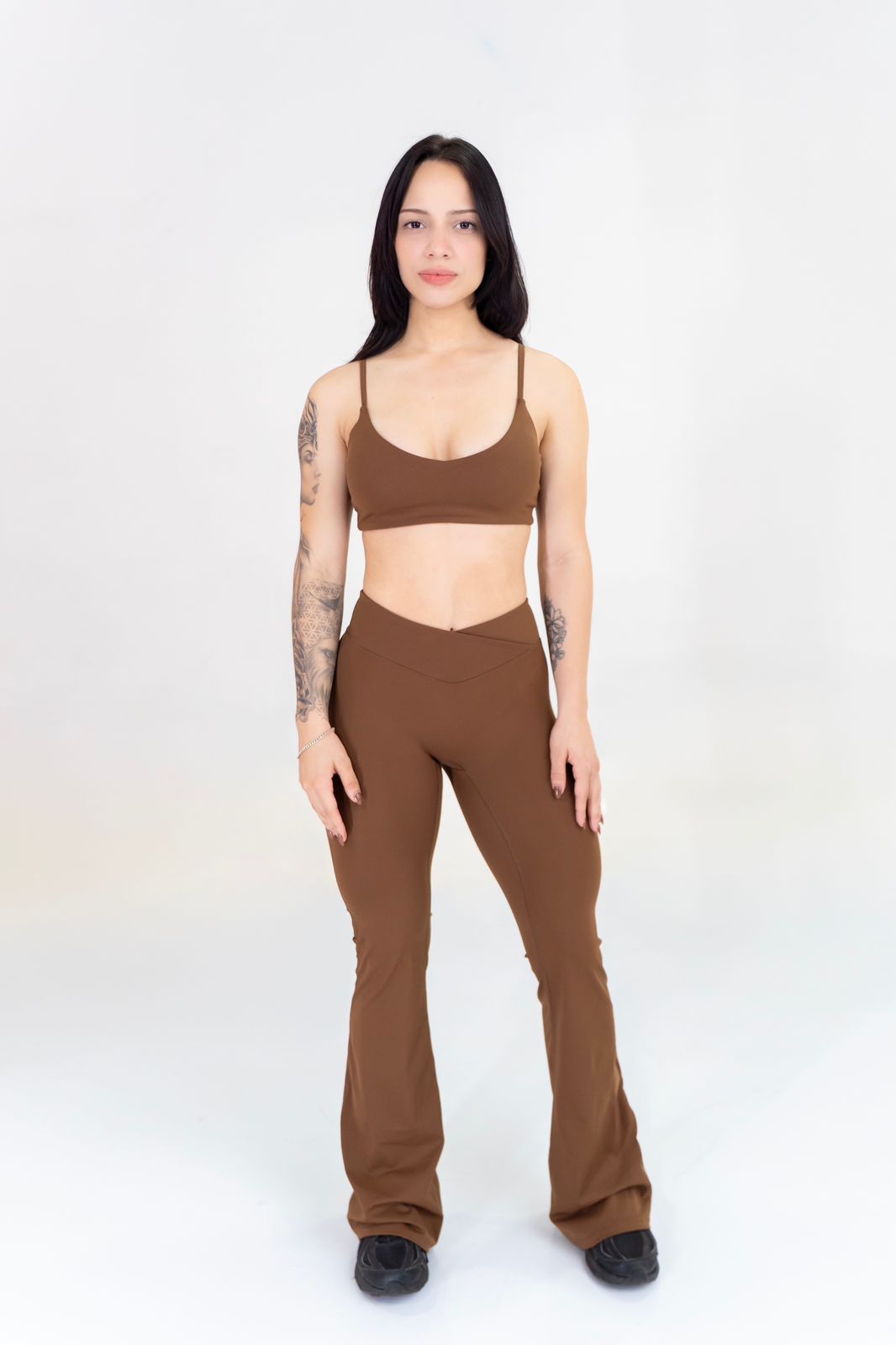 Set Aurora leggins y top sin manga